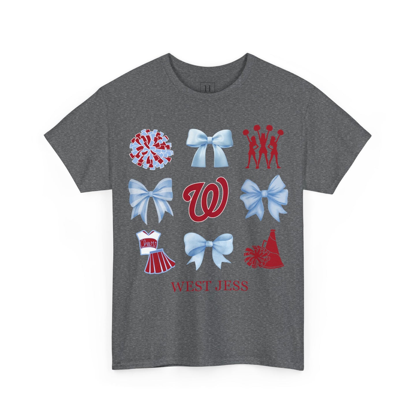 West Jessamine Cheer Coquette Bows Unisex Tee