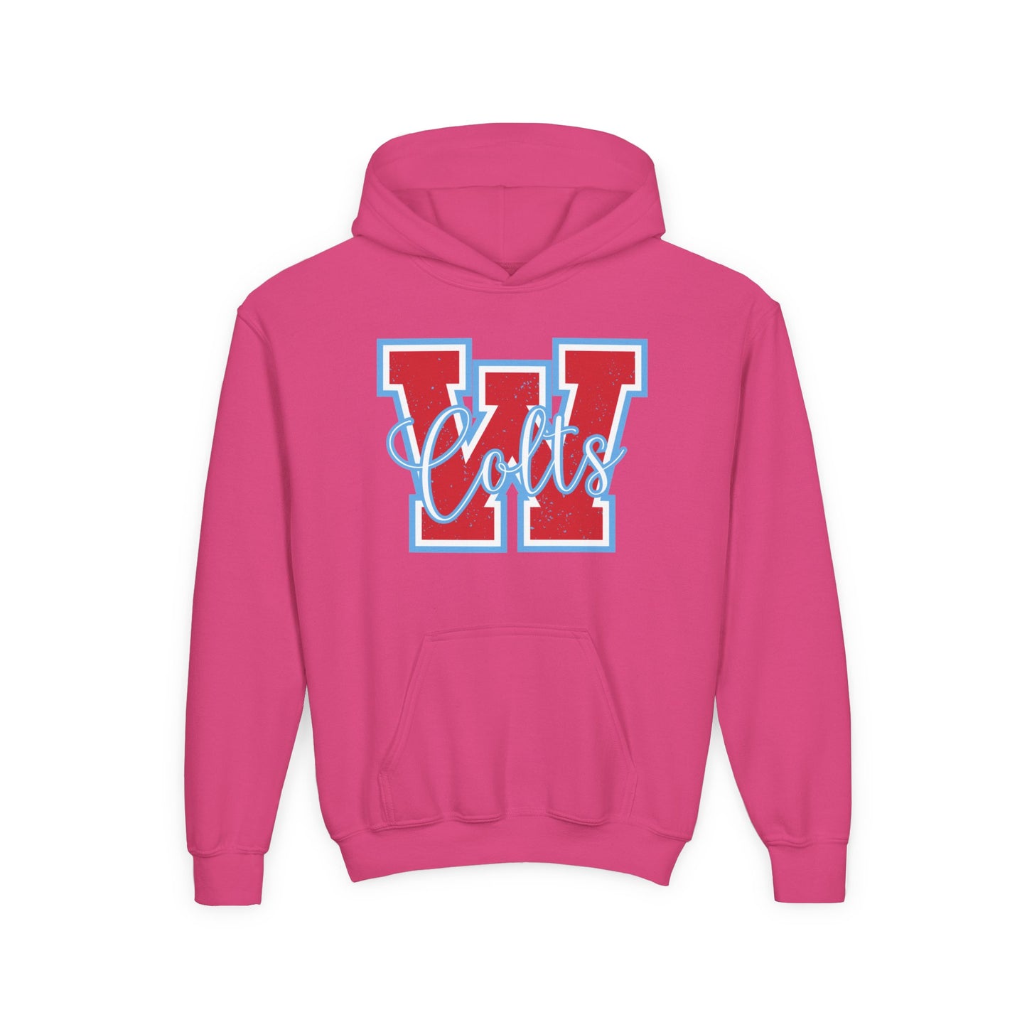 YOUTH -- (W) West Jessamine Colts - Hoodie