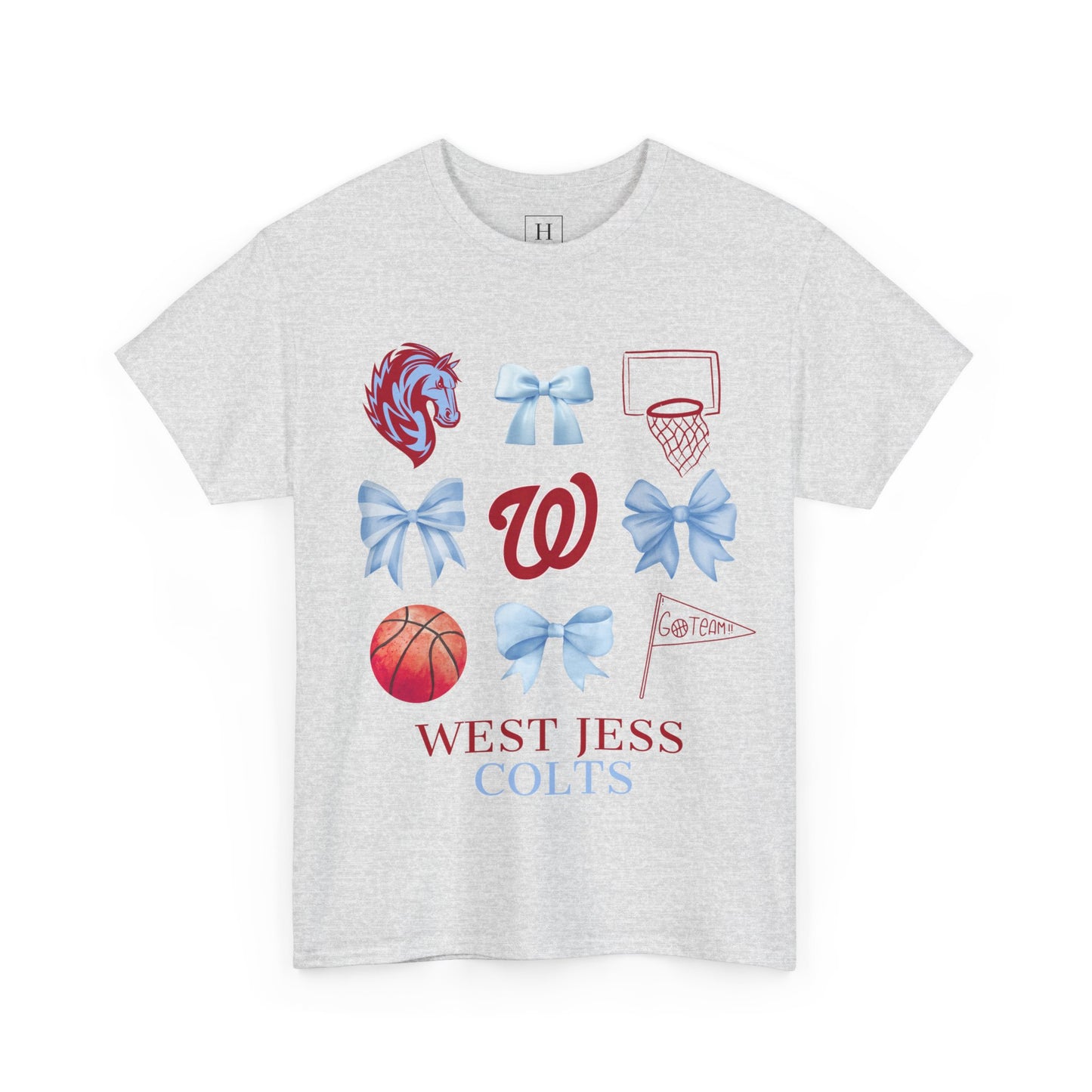West Jessamine Basketball Coquette Unisex Tee