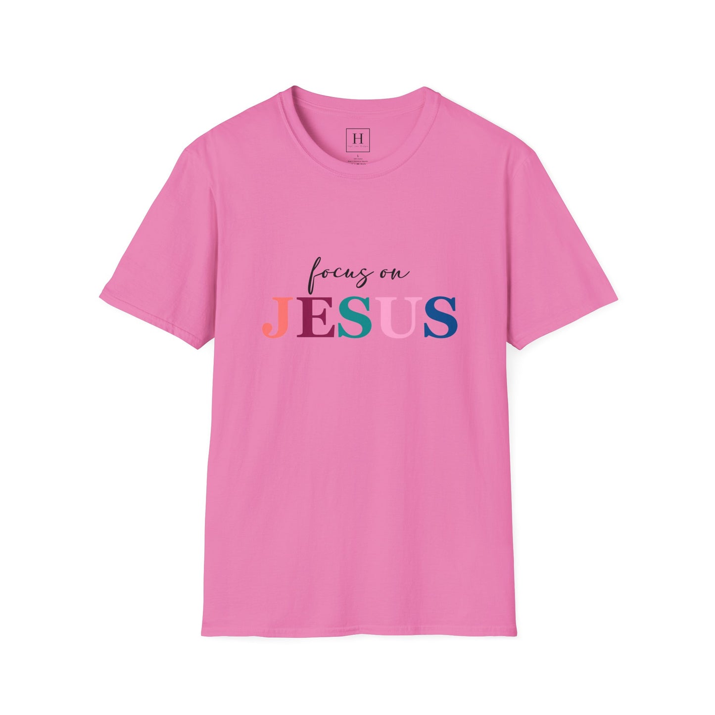 focus on jesus christian shirt