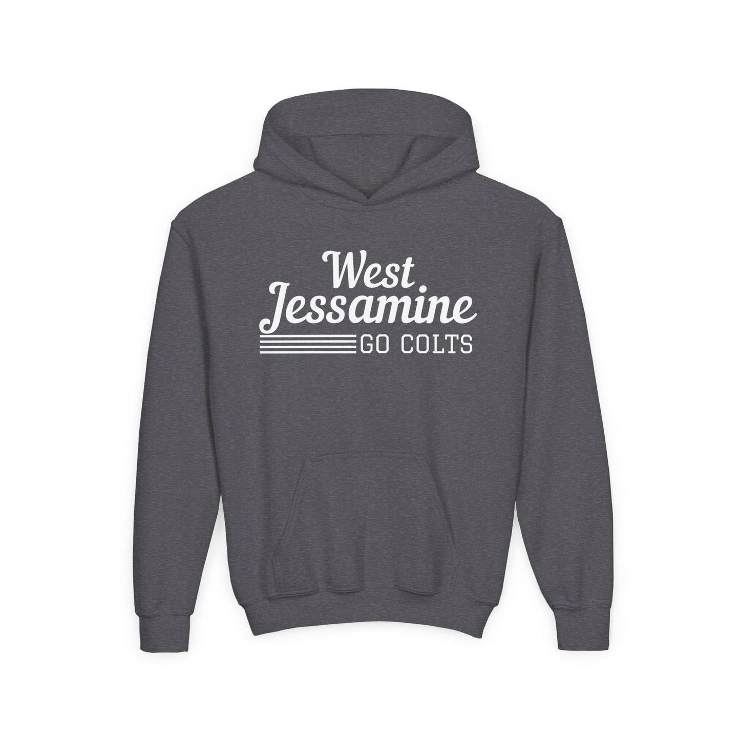 Youth Crewneck HOODIE - West Jessamine Colts - Unisex
