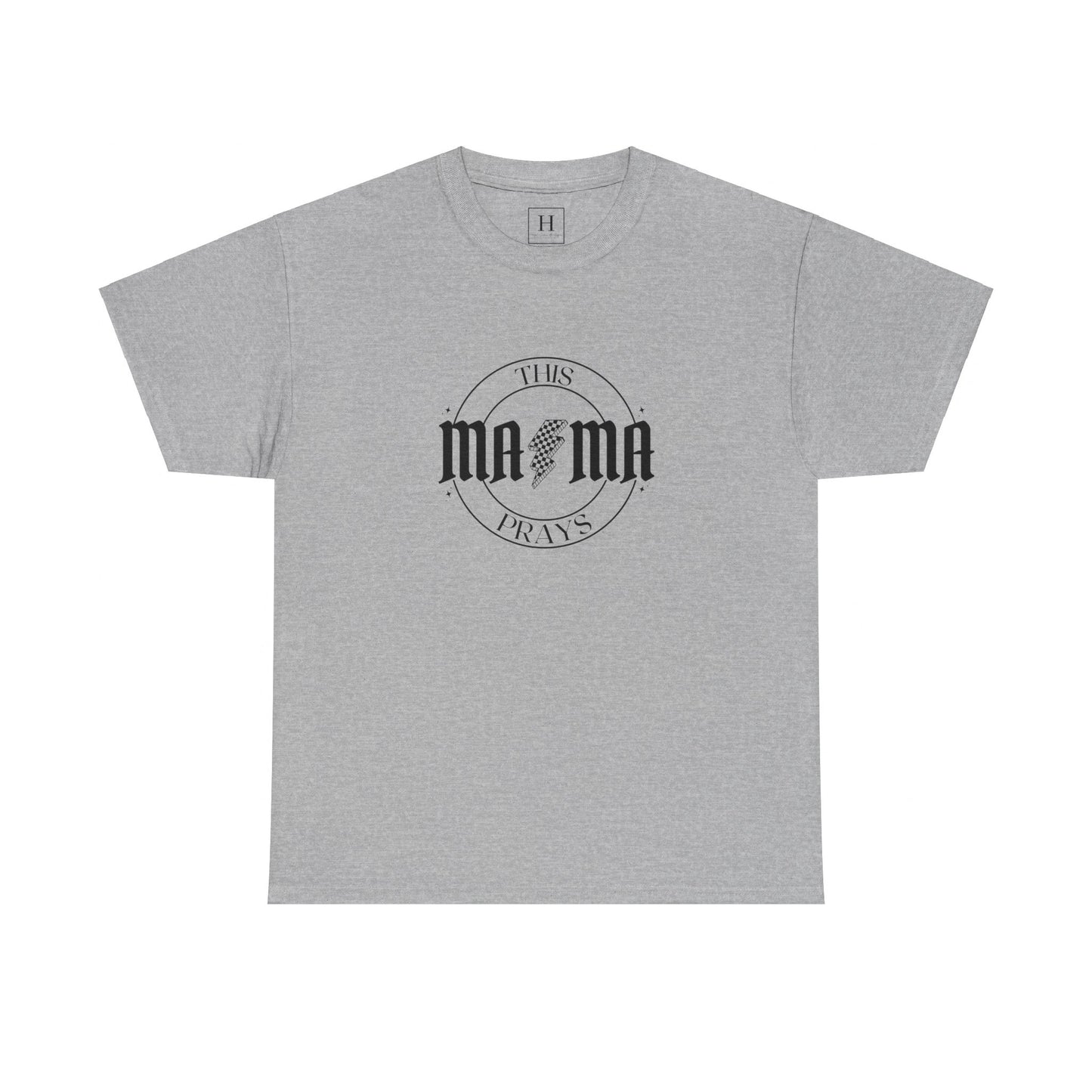 This Mama Prays Christian Short Sleeve Tee