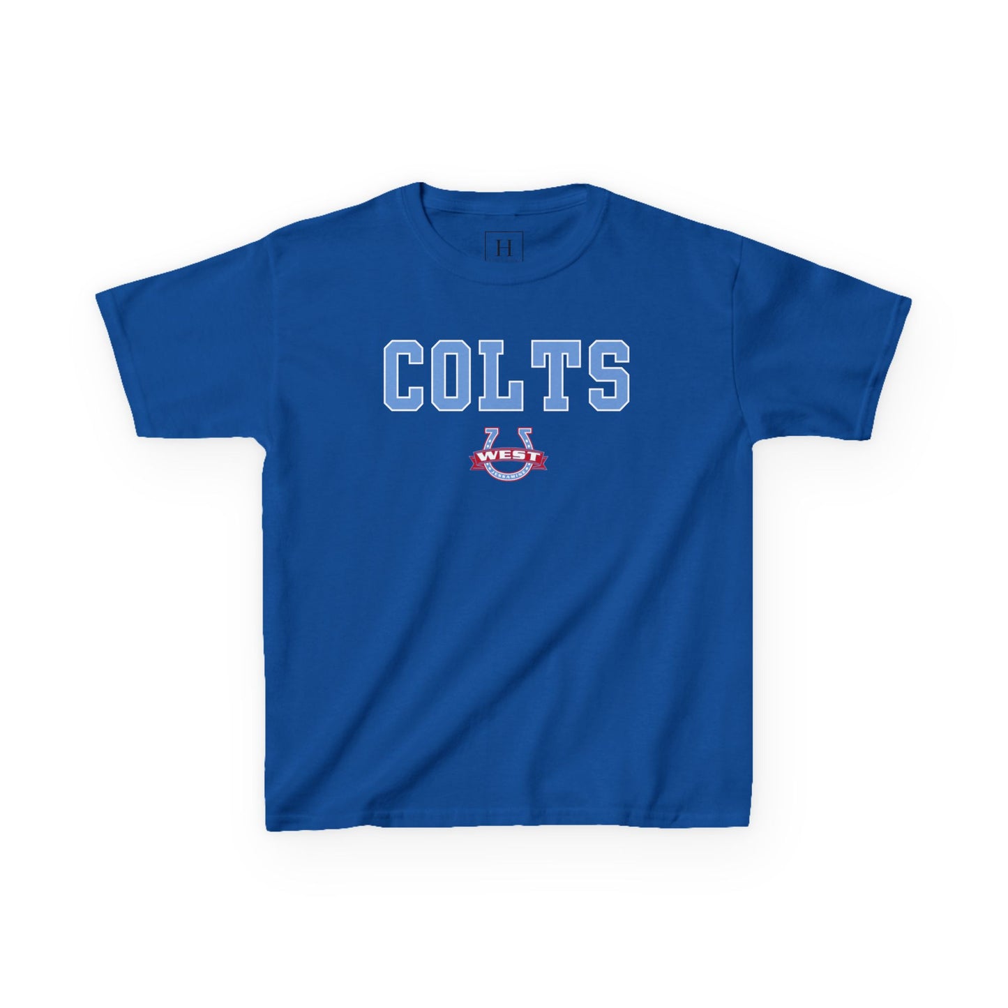 YOUTH --- COLTS - West Horseshoe Logo - Unisex Shirt