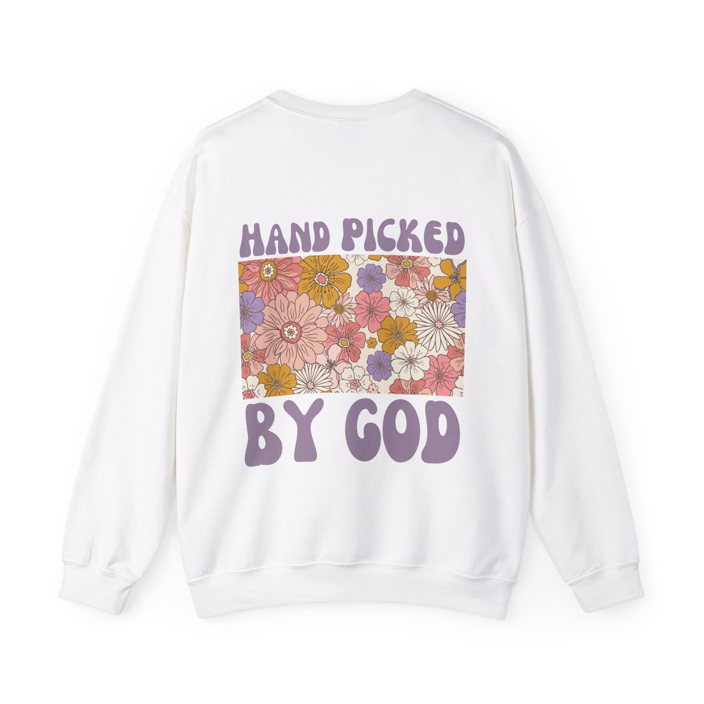 hand picked by god PY christian sweater (front and back)