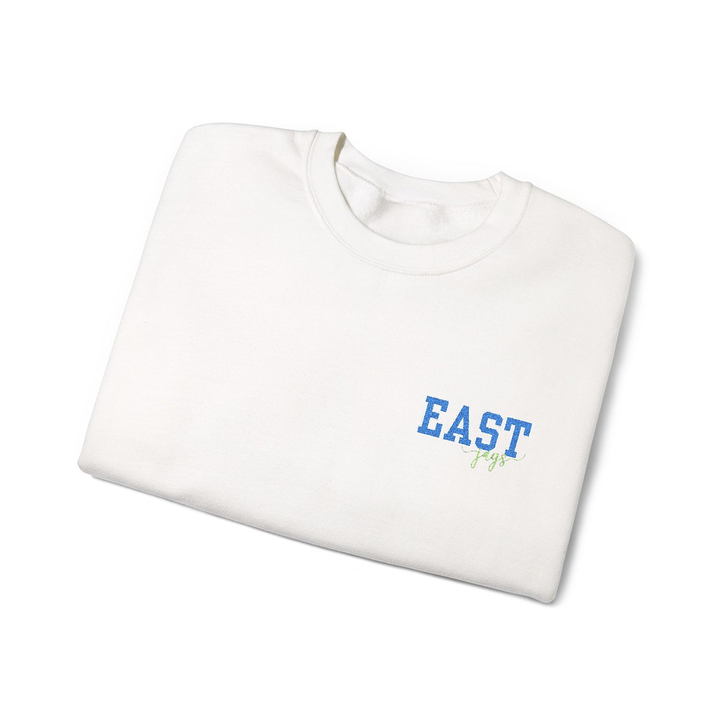 East Jessamine Jags Crewneck Sweatshirt | Unisex Pullover -- Embroidered