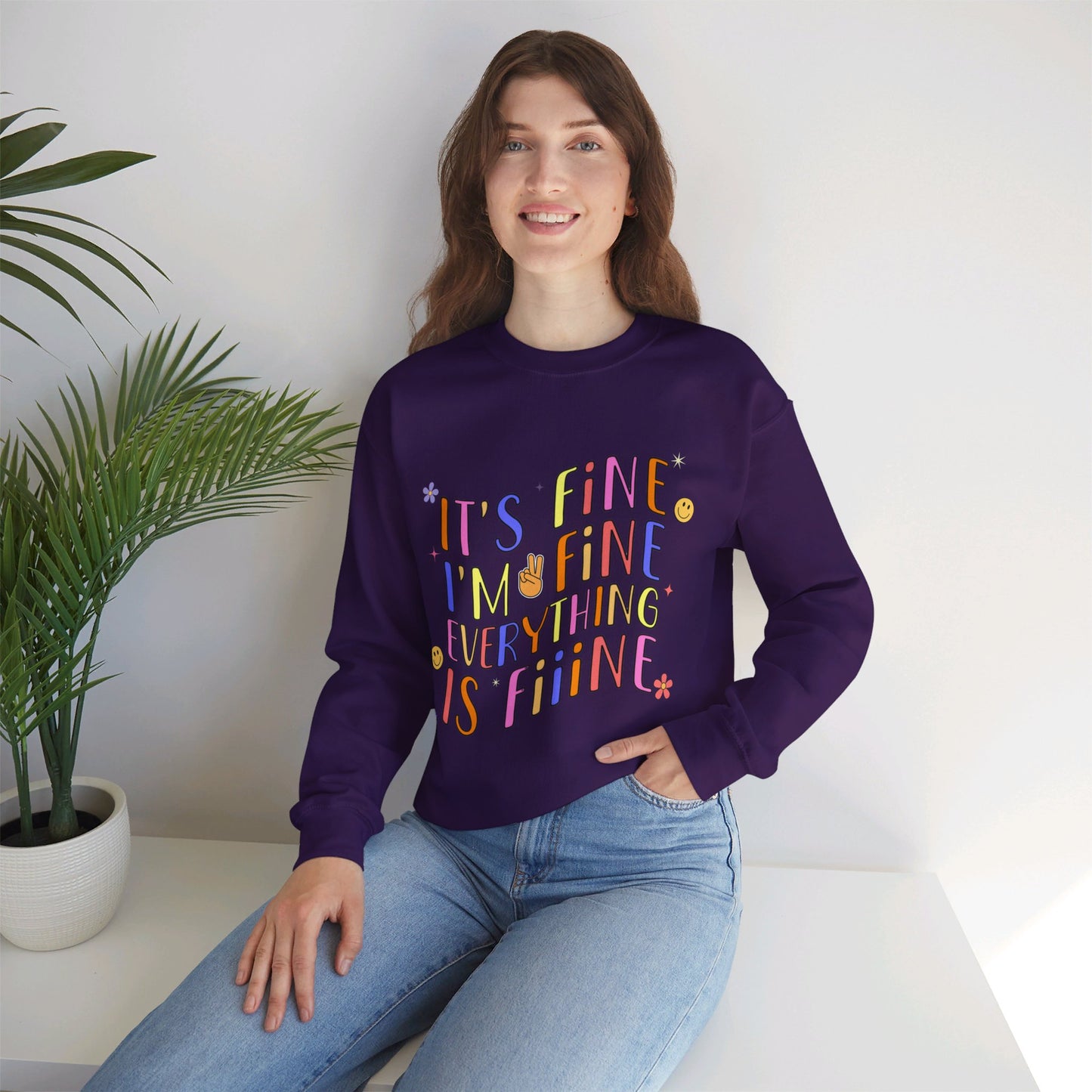 It's Fine, Everything Is Fine Sweater