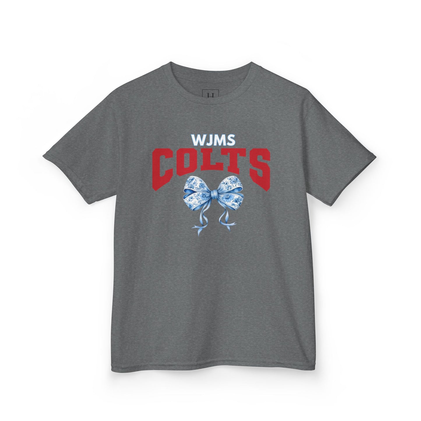 YOUTH - WJMS COLTS Coquette Bow Tee