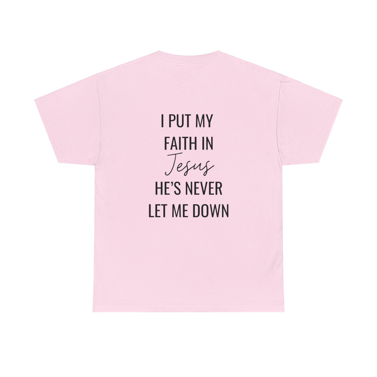 faith in jesus christian shirt