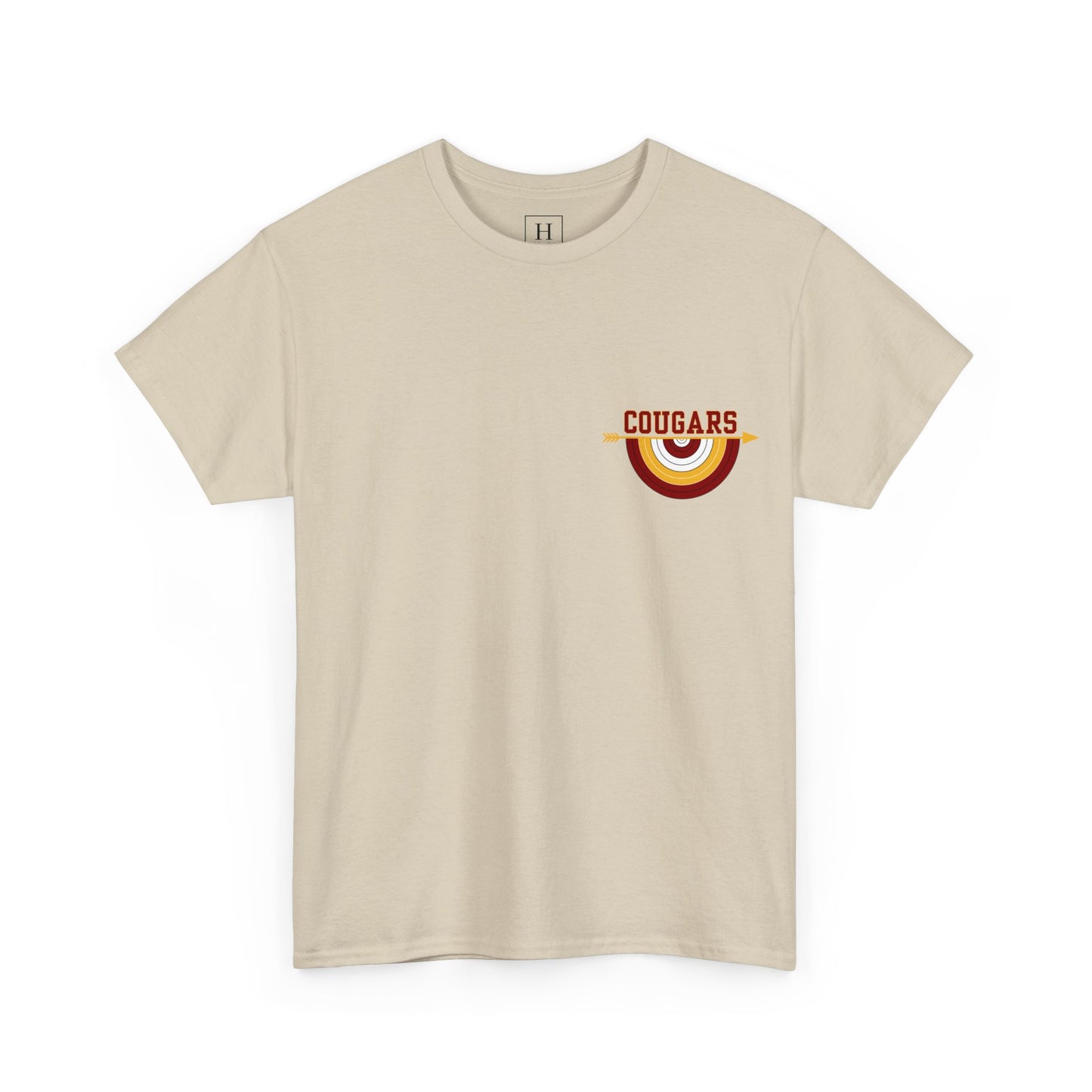 Garrard Cougars Archery T-Shirt (Front and Back)