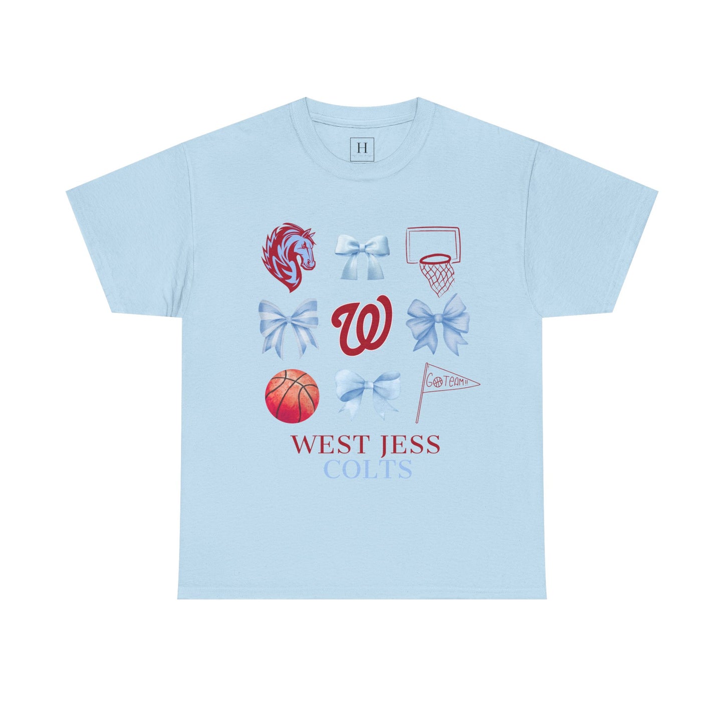 West Jessamine Basketball Coquette Unisex Tee