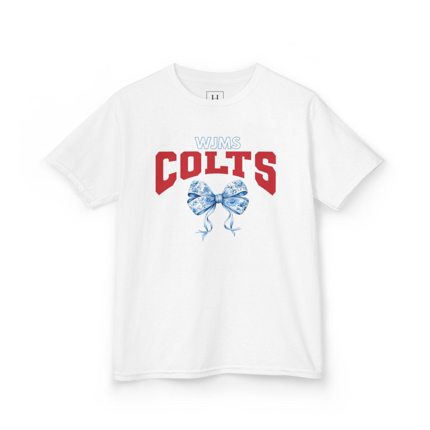 YOUTH - WJMS COLTS Coquette Bow Tee