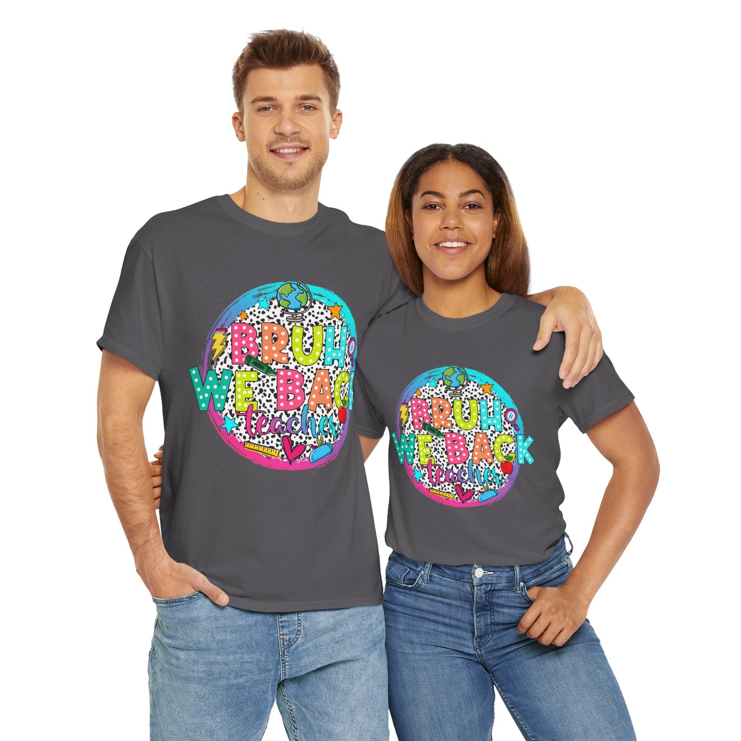 Bruh We Back Teacher T-Shirt
