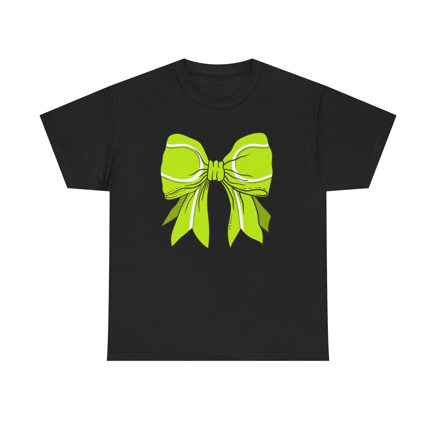 Tennis Sport Bow Tee - Unisex Heavy Cotton