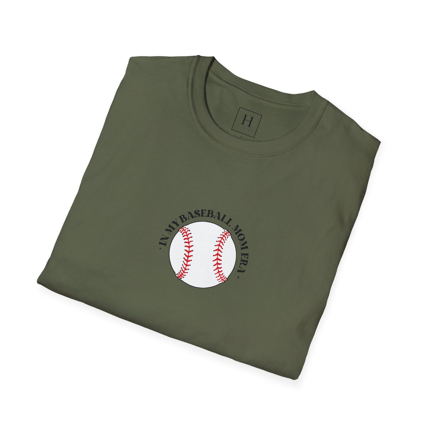 In my baseball mom era front and back Jersey Short Sleeve Tee