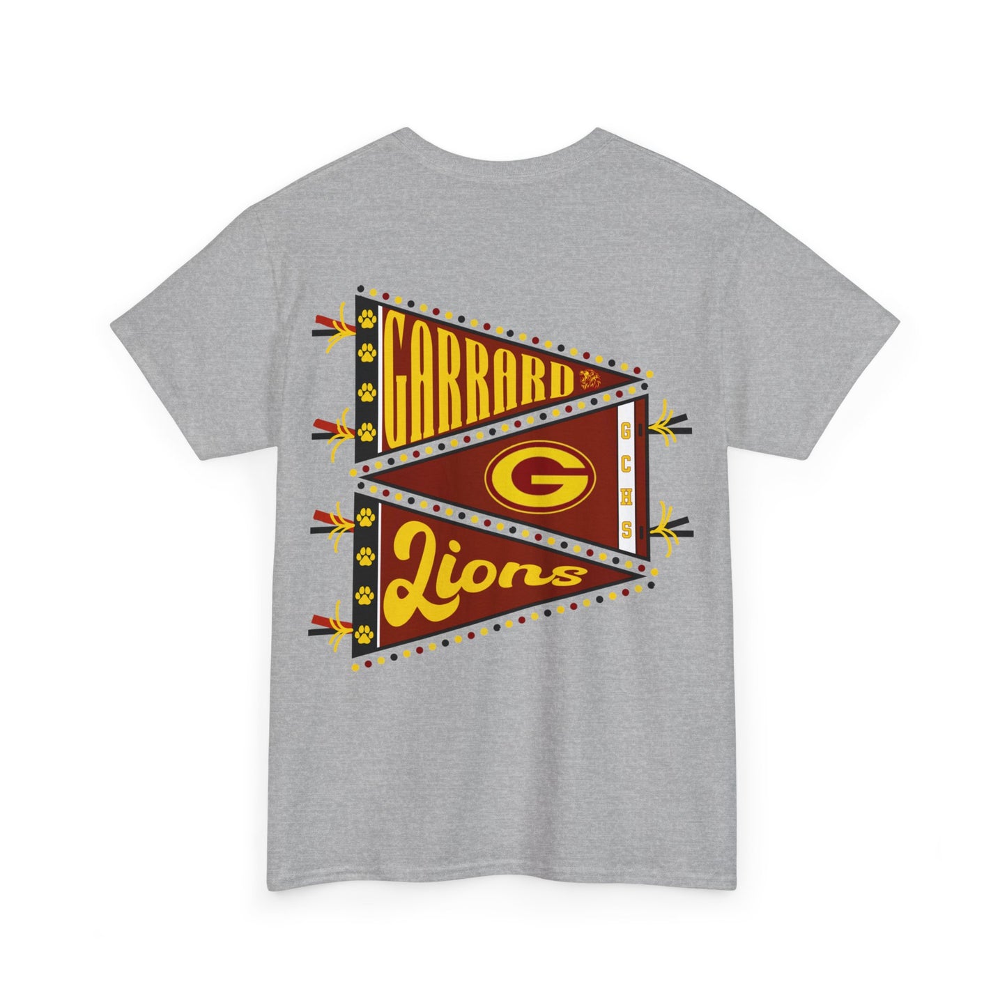 Garrard County High School Golden Lions Pride T-Shirt (Front & Back)