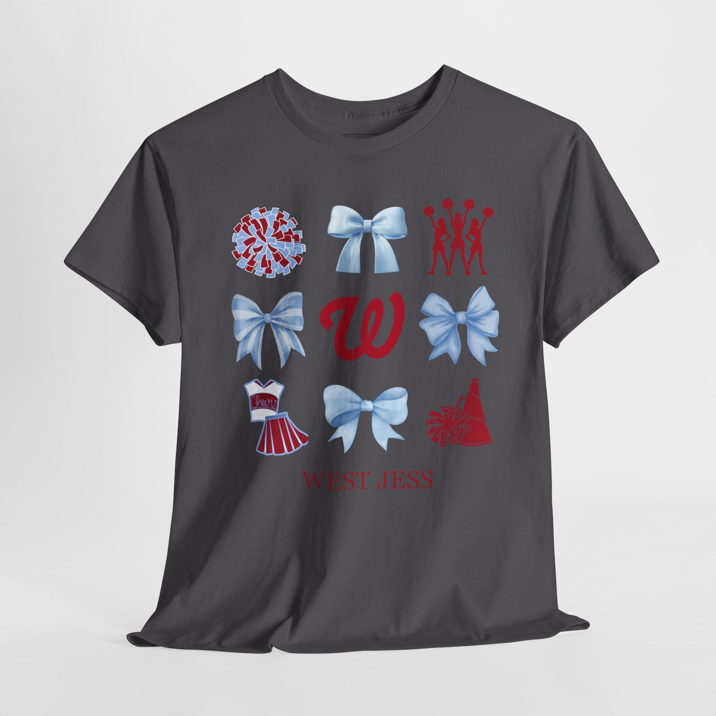 West Jessamine Colts Coquette Cheer Bows - Unisex Tee