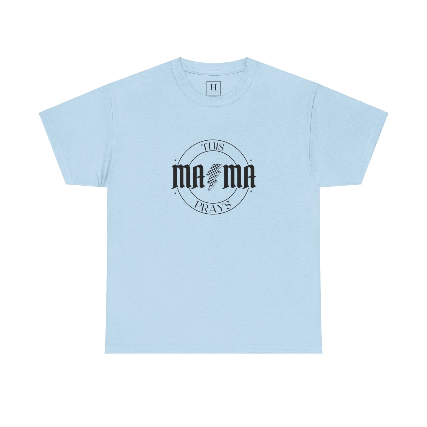 This Mama Prays Christian Short Sleeve Tee