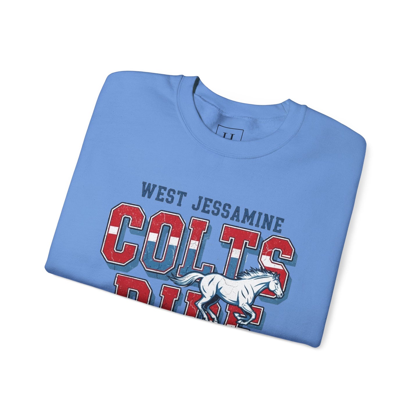 Crewneck Sweatshirt - West Jess RIDE COLTS Sweater