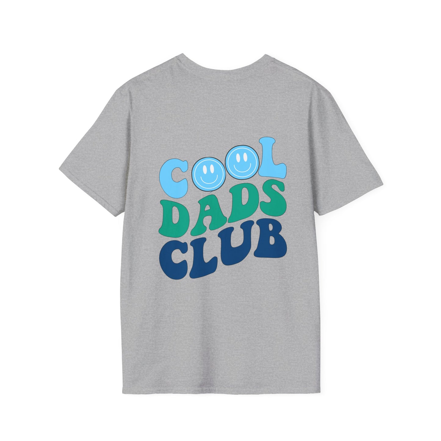 Cool Dads Club T-Shirt (front and back)