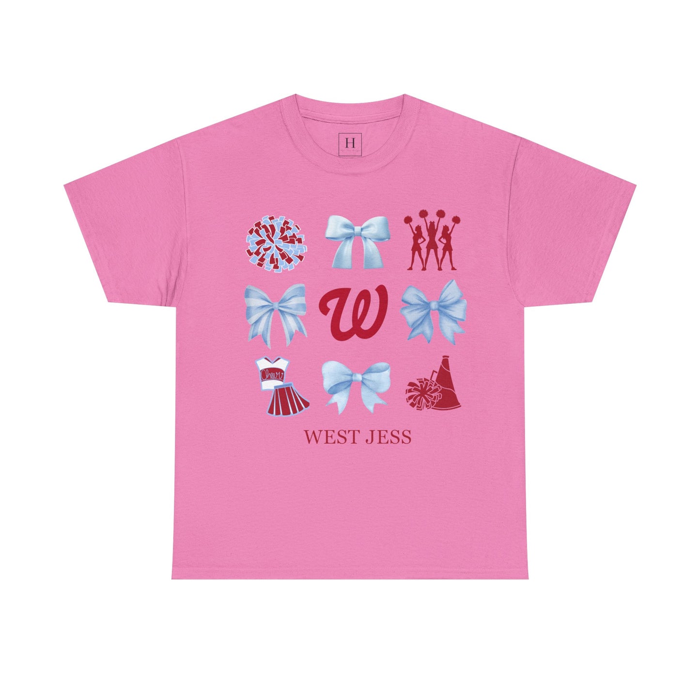West Jessamine Colts Coquette Cheer Bows - Unisex Tee