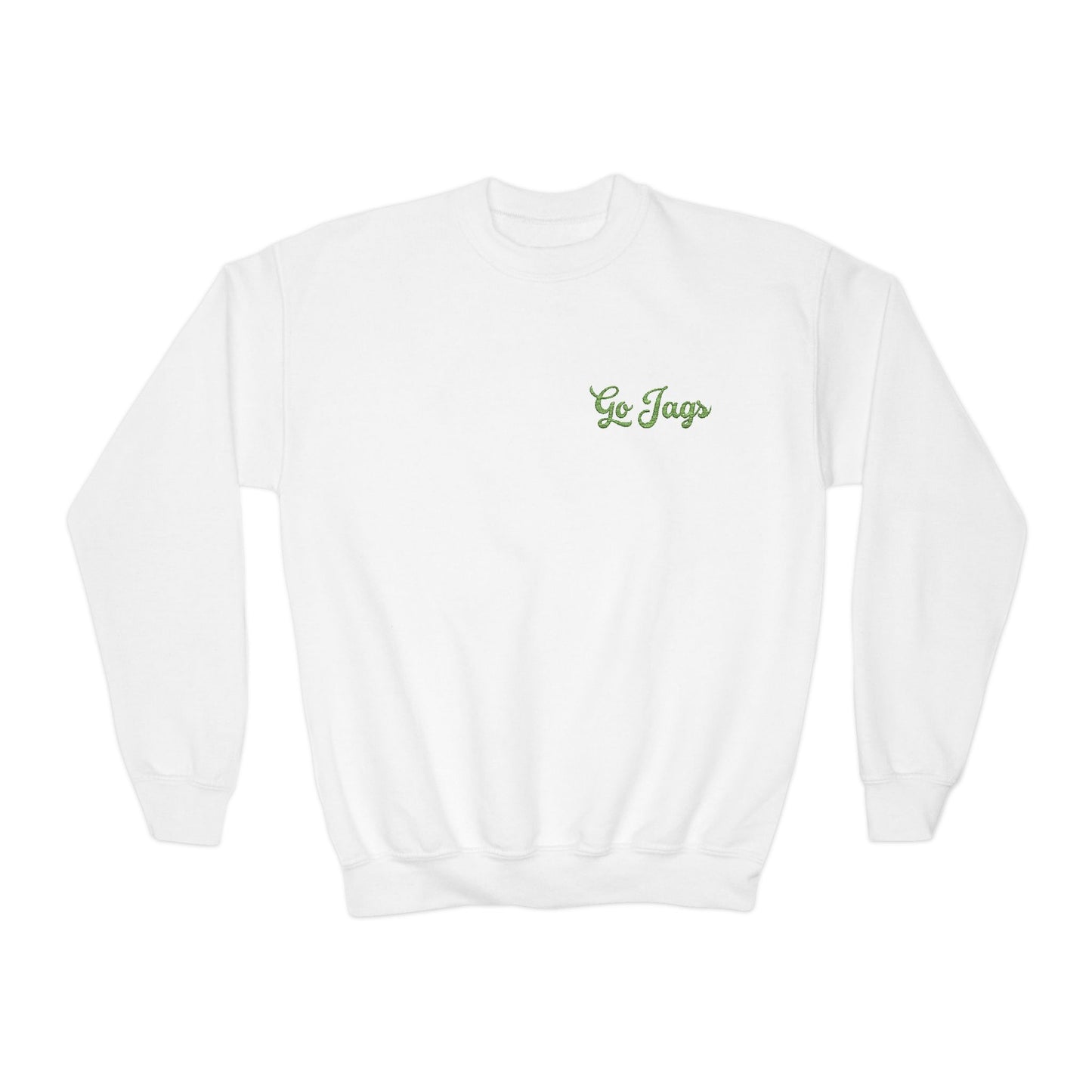 Youth East Jessamine "Go Jags" Crewneck Sweatshirt - Unisex - Embroidered