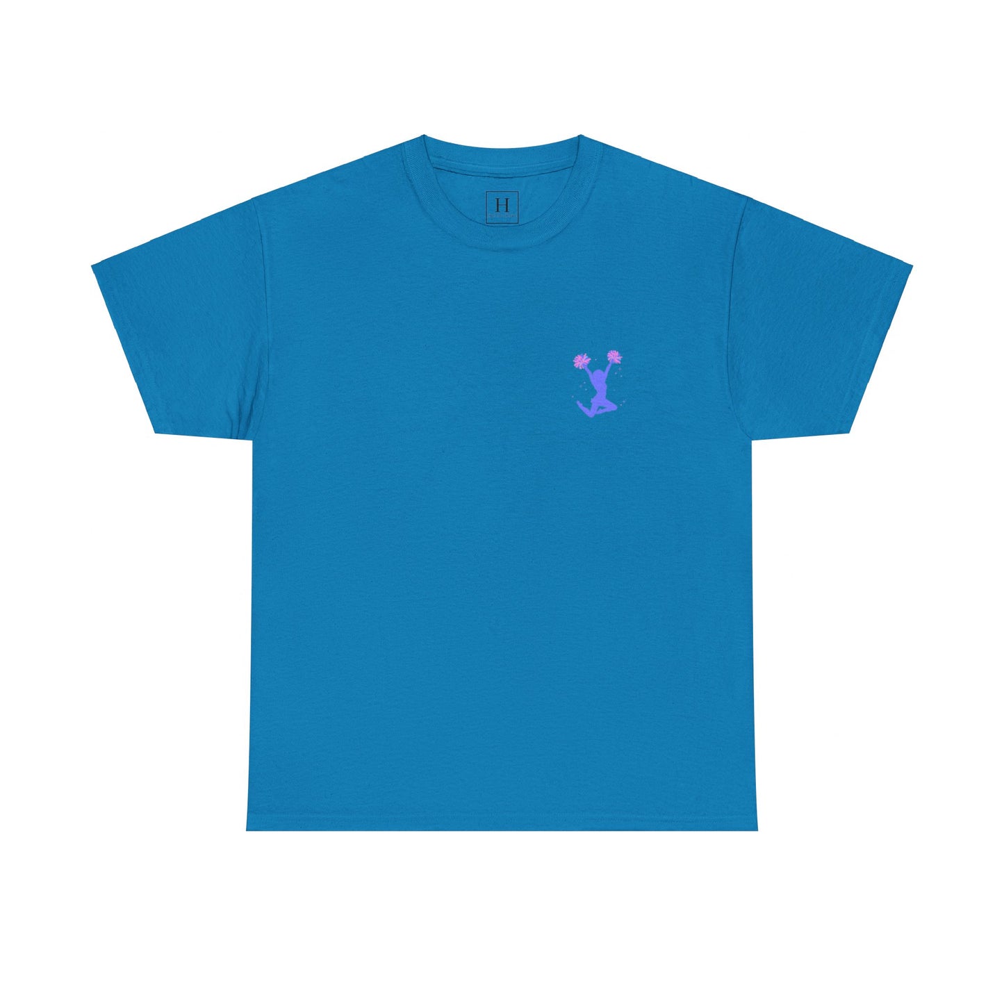 in my cheerleading era front and back cheer adult t-shirt