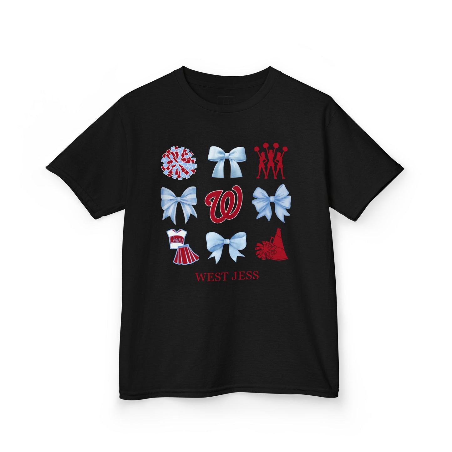 YOUTH - West Jessamine Cheerleading Coquette Bows