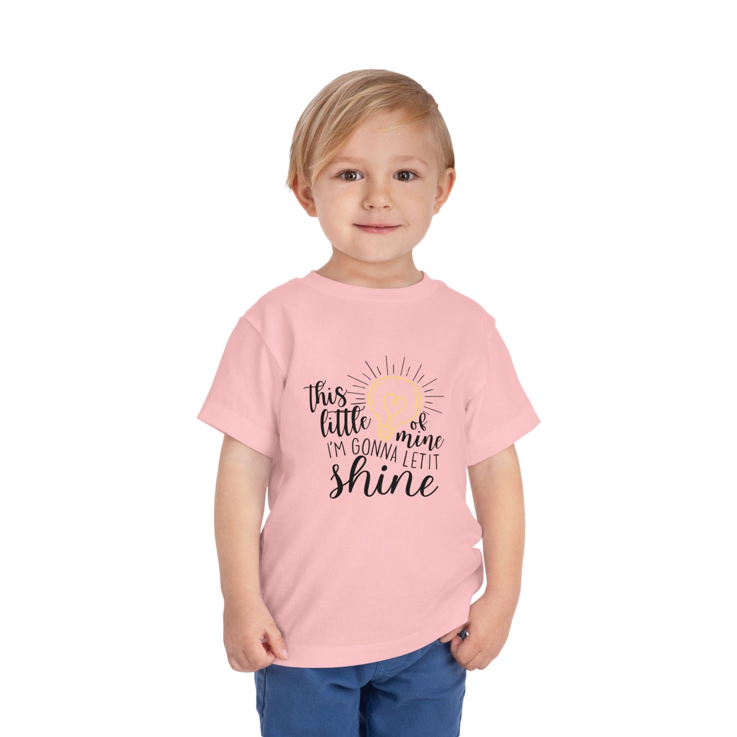 Toddler This Little Light Of Mine Christian Heavy Cotton Tee