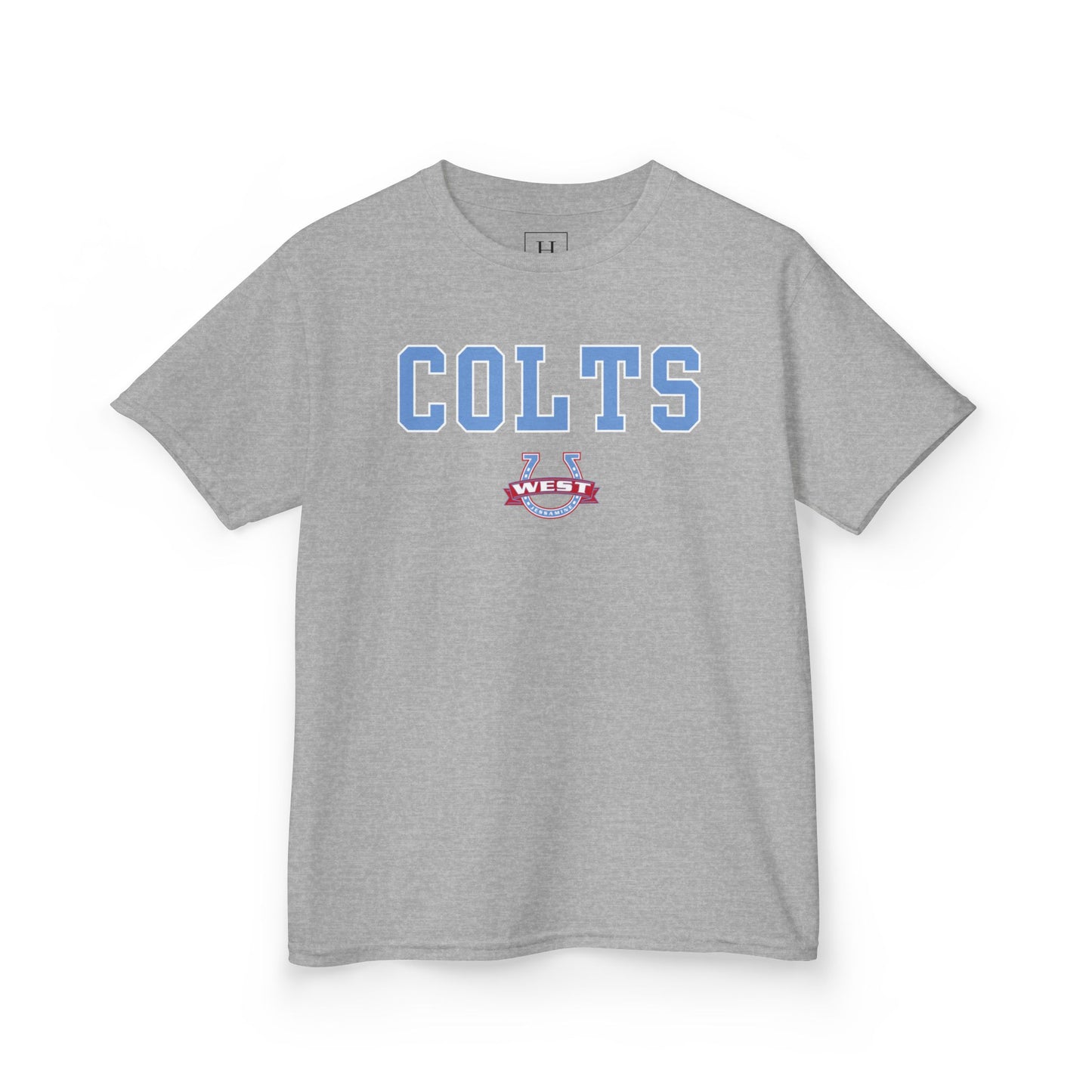 YOUTH --- COLTS - West Horseshoe Logo - Unisex Shirt