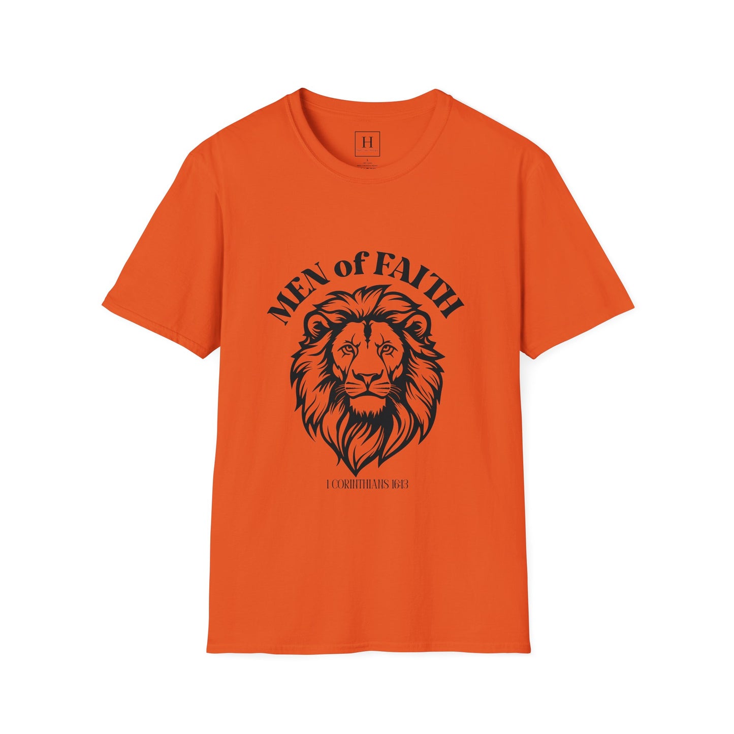 men of faith christian shirt