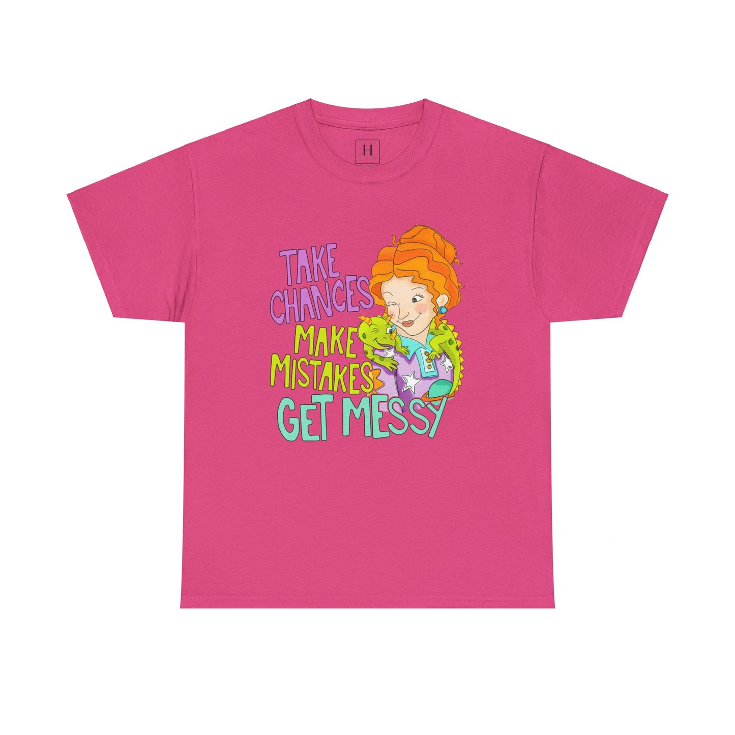 Take Chances Make Mistakes Ms. Frizzle Teacher T-Shirt