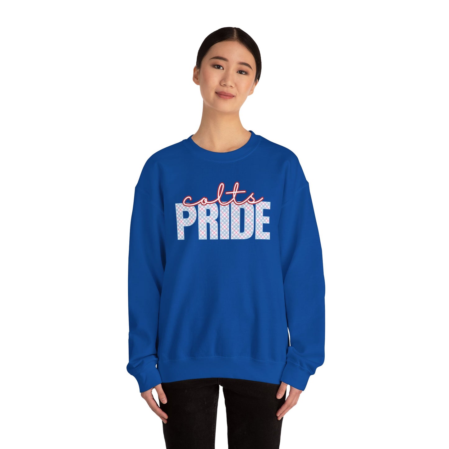 Colts Plaid Pride Sweater