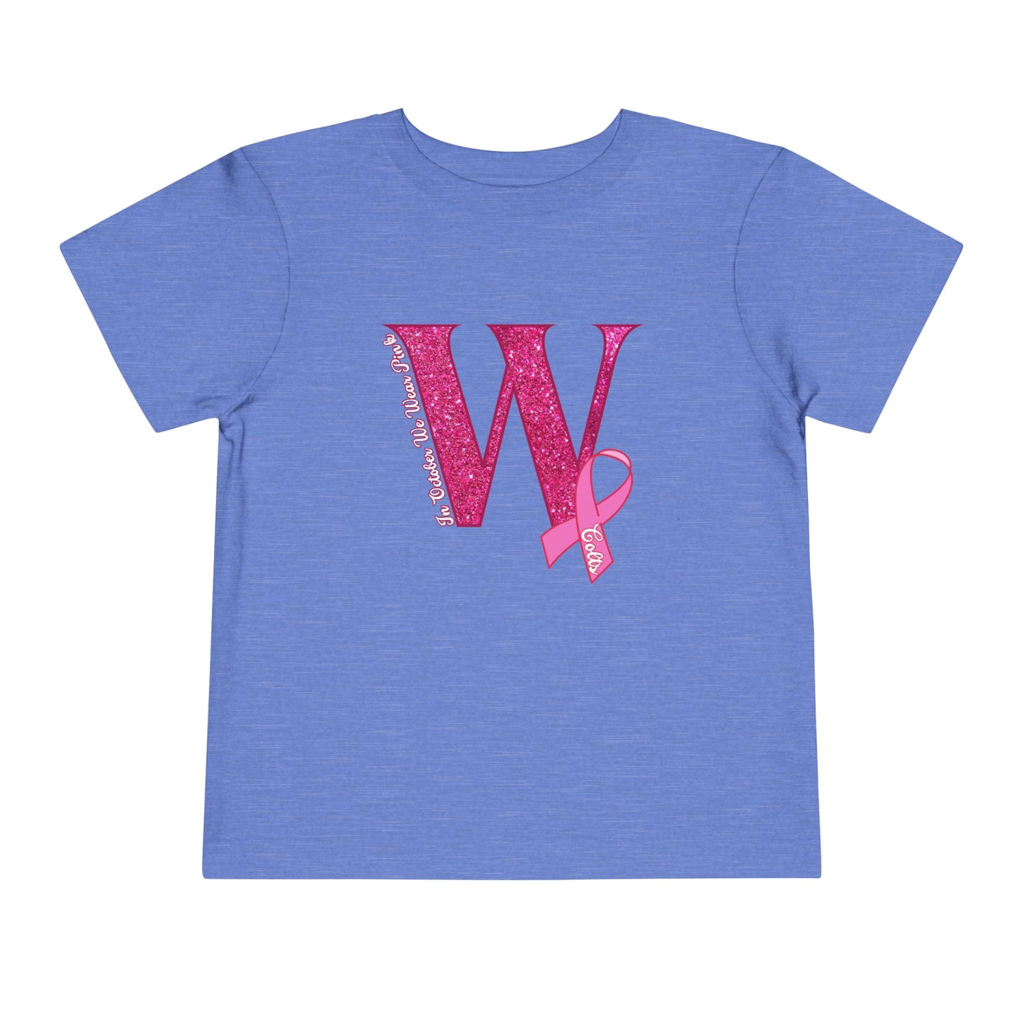 Toddler; West Jessamine (W) In October We Wear Pink; Breast Cancer Awareness - Unisex T-shirt