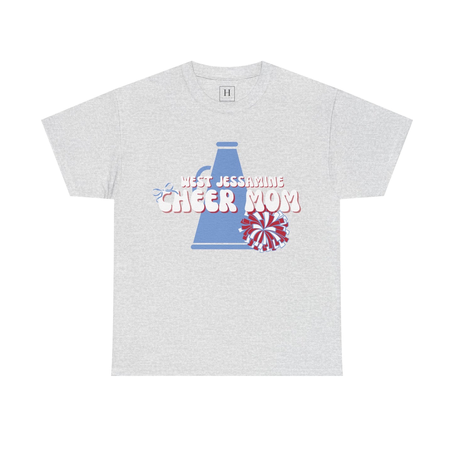 West Jessamine Cheer Mom Megaphone & Pom - Unisex Shirt