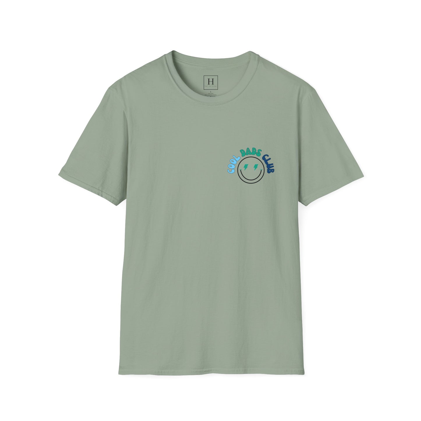 Cool Dads Club T-Shirt (front and back)