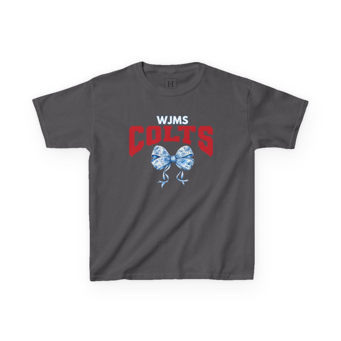 YOUTH - WJMS COLTS Coquette Bow Tee