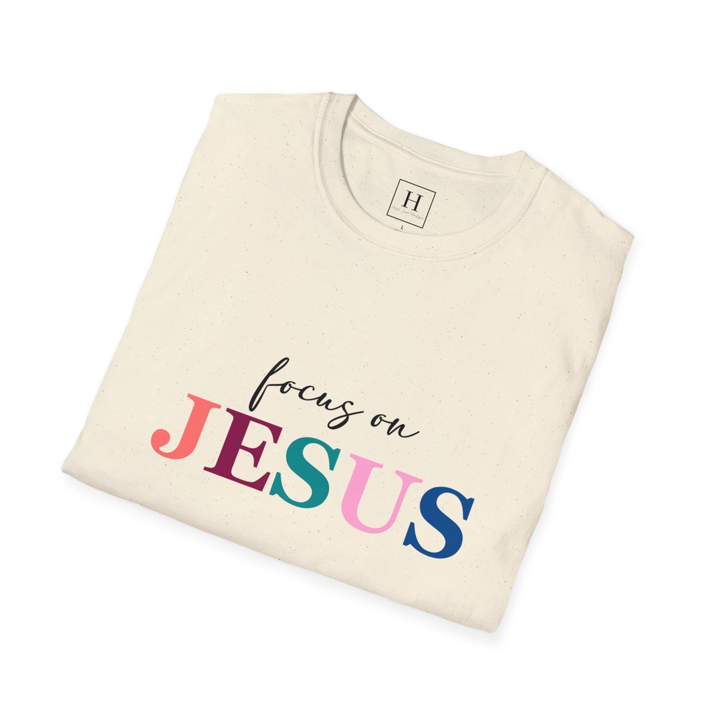 focus on jesus christian shirt