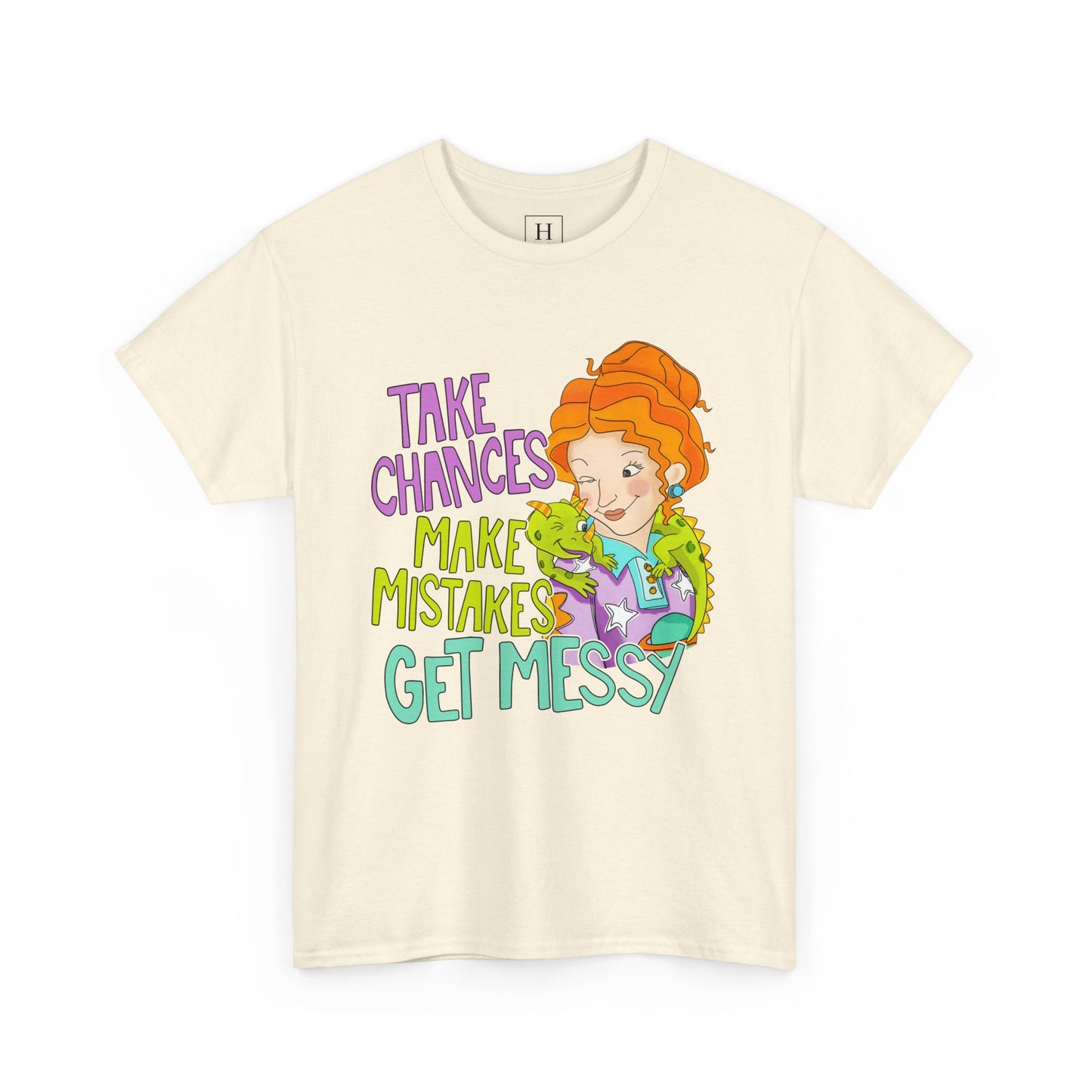 Take Chances Make Mistakes Ms. Frizzle Teacher T-Shirt
