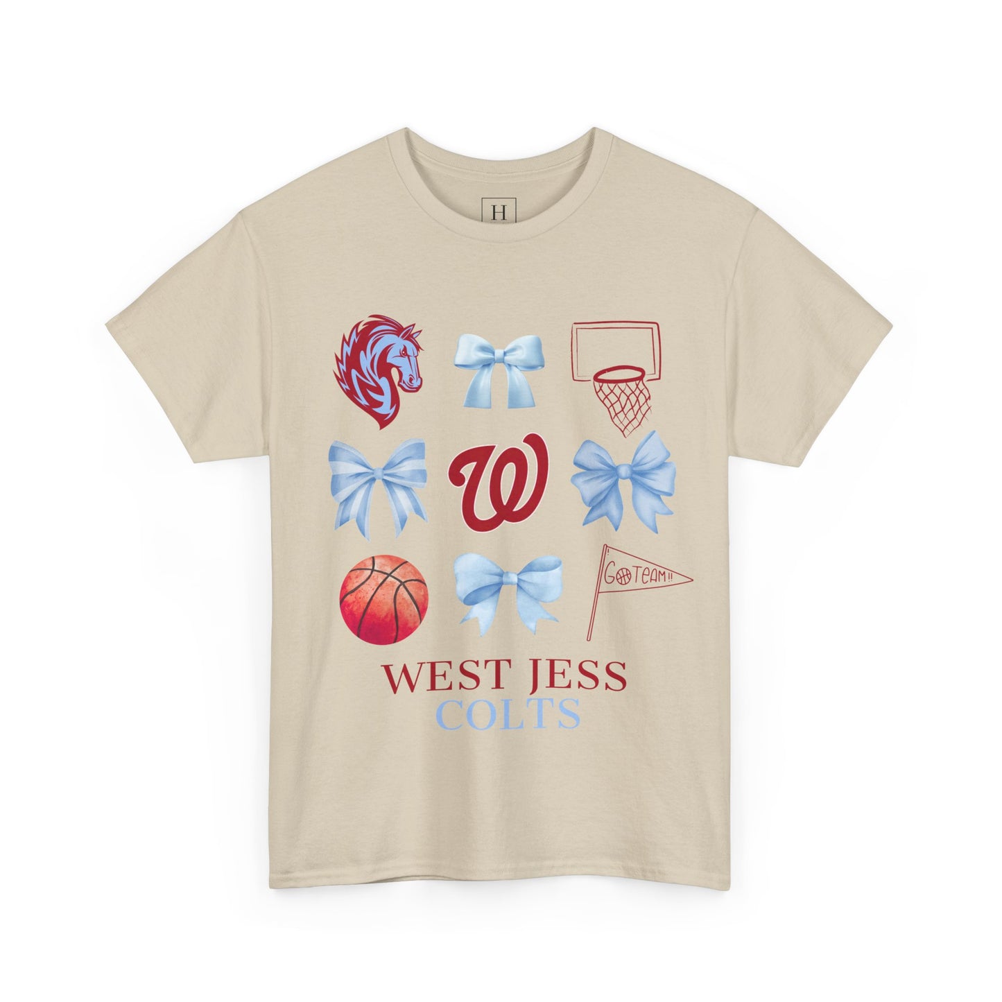West Jessamine Basketball Coquette Unisex Tee