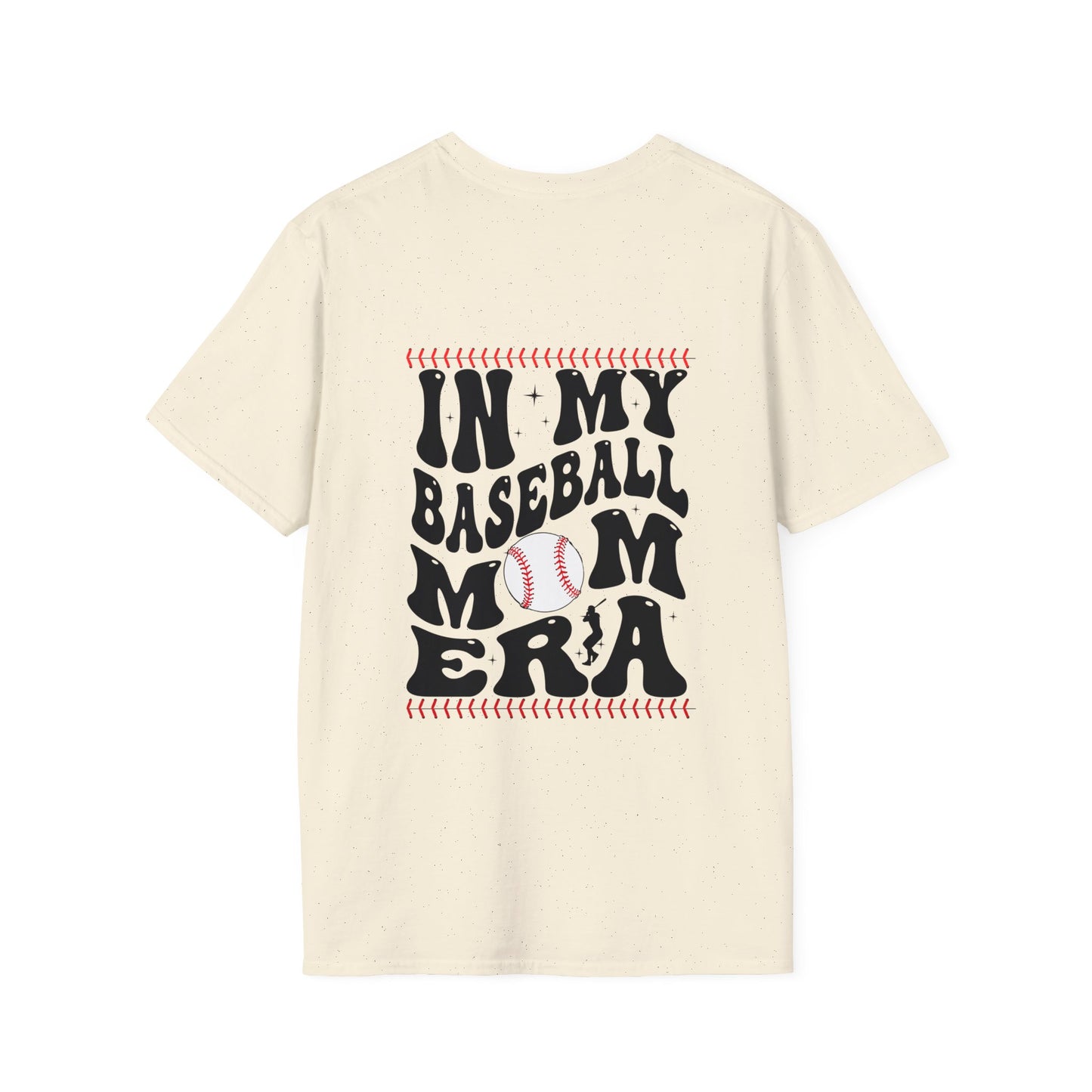 In my baseball mom era front and back Jersey Short Sleeve Tee