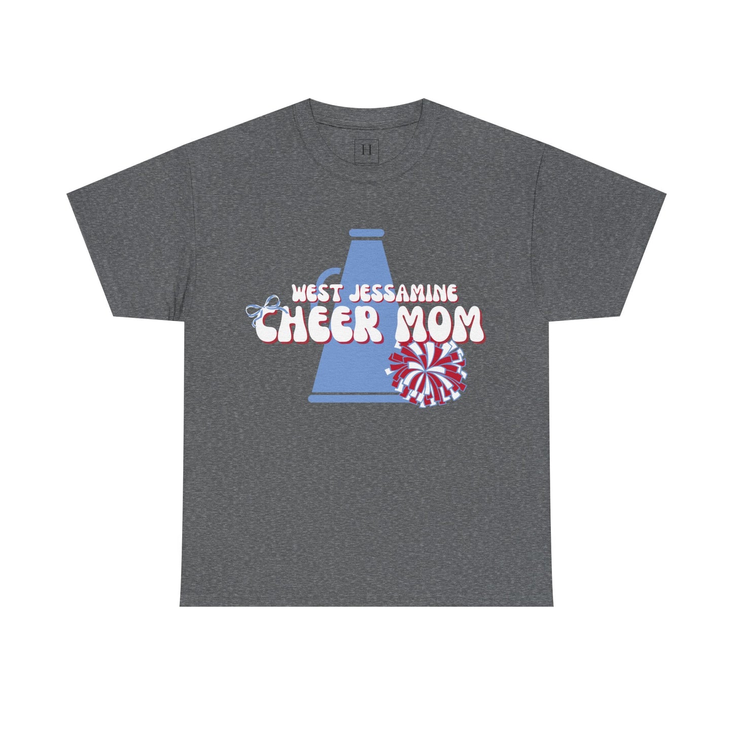 West Jessamine Cheer Mom Megaphone & Pom - Unisex Shirt