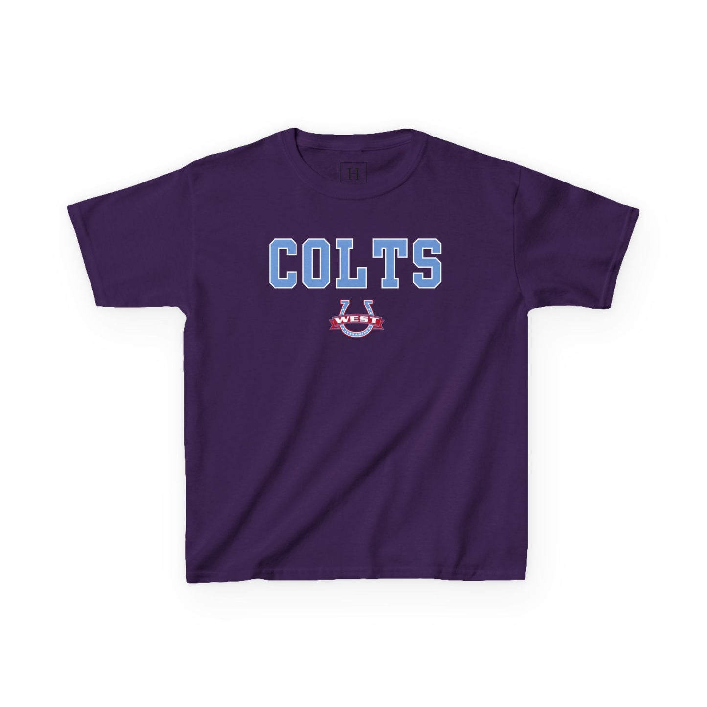 YOUTH --- COLTS - West Horseshoe Logo - Unisex Shirt