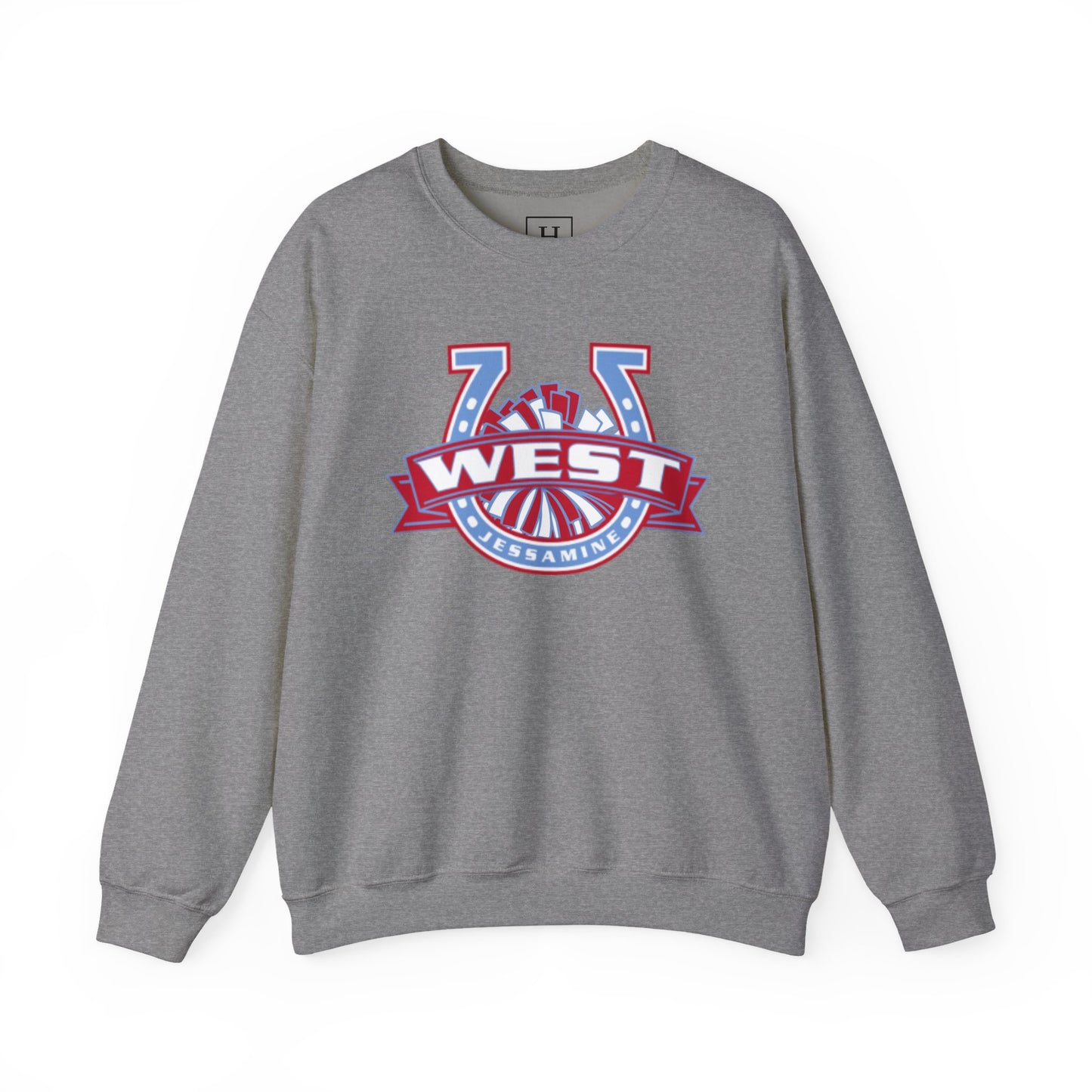 West Jessamine Horseshoe Logo w/ Pom Sweatshirt