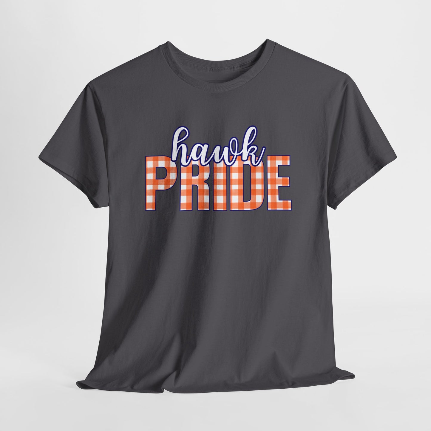 Hawk Orange Plaid Pride T-Shirt