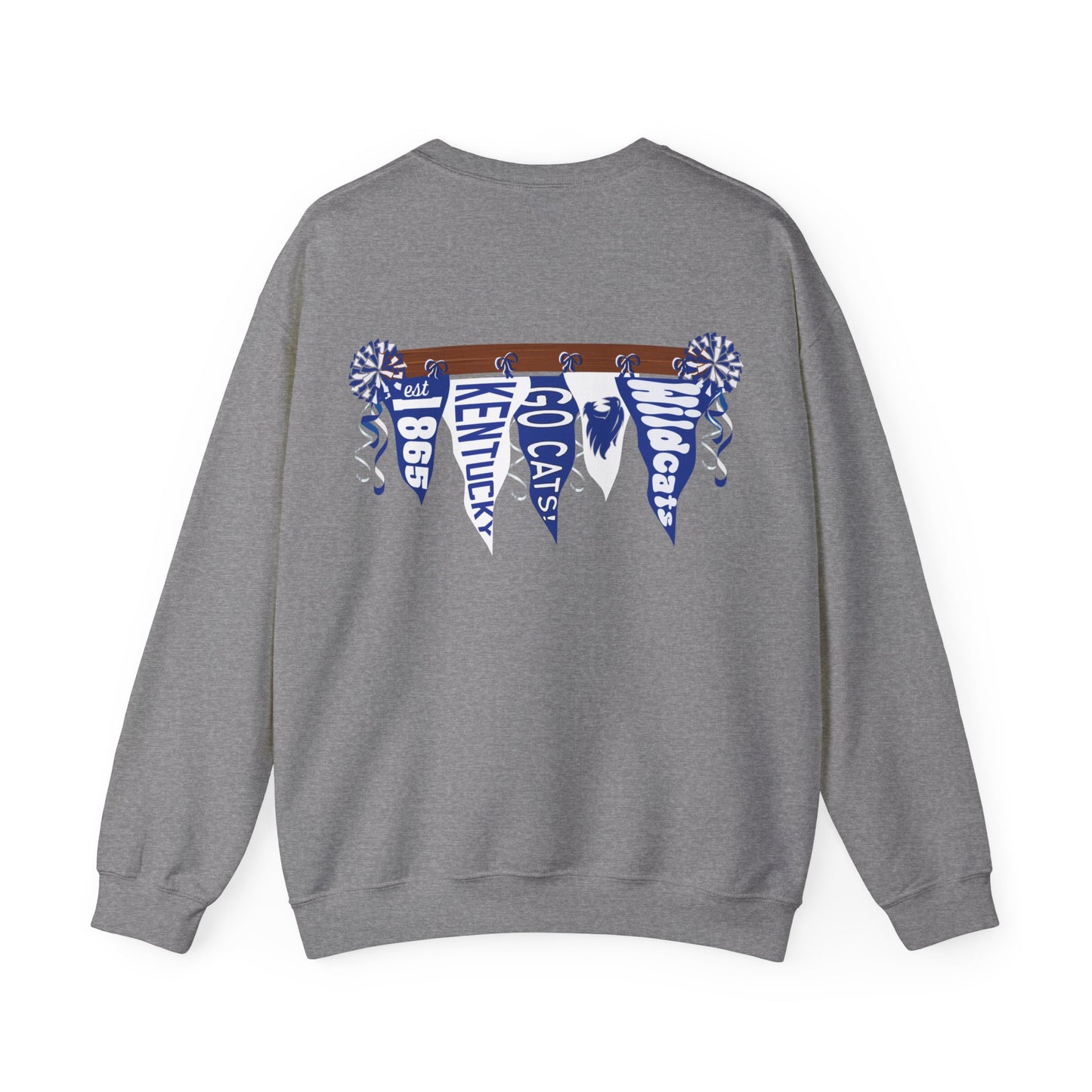 Kentucky Wildcats Pennant Sweater (Front & Back)