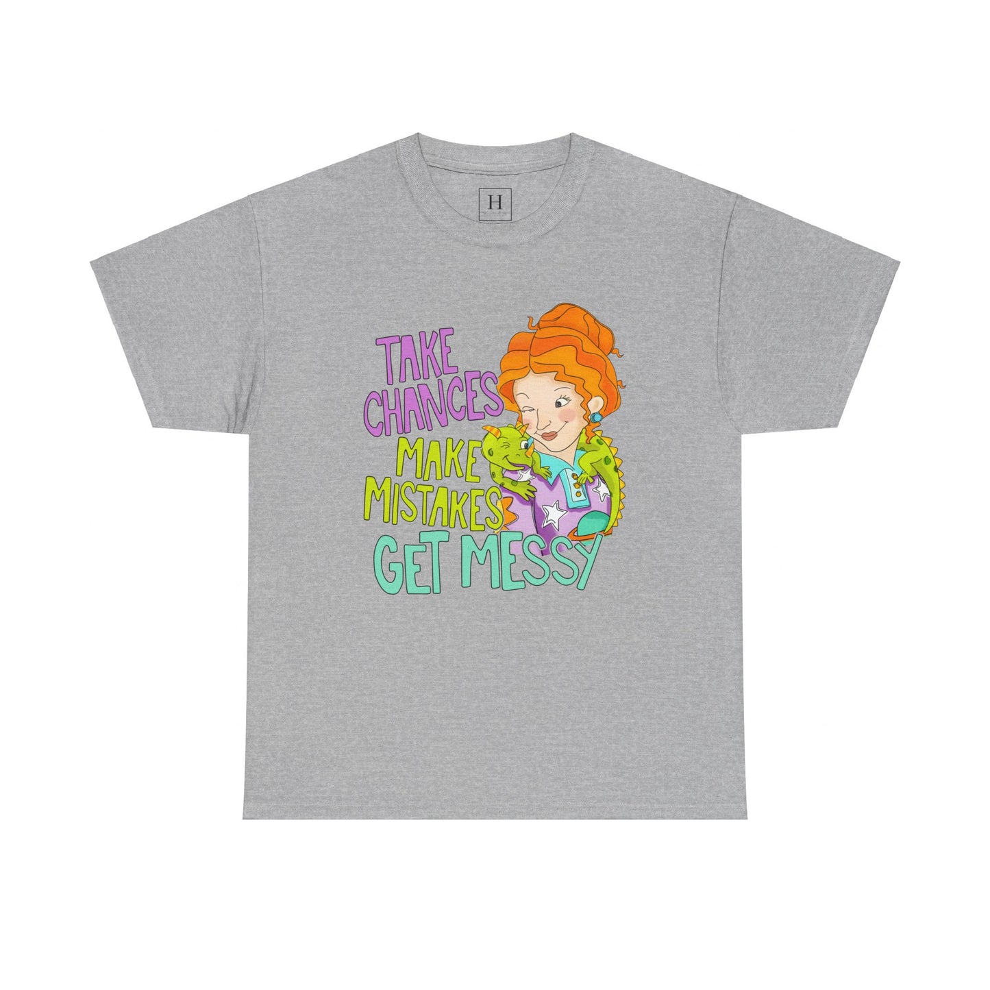 Take Chances Make Mistakes Ms. Frizzle Teacher T-Shirt