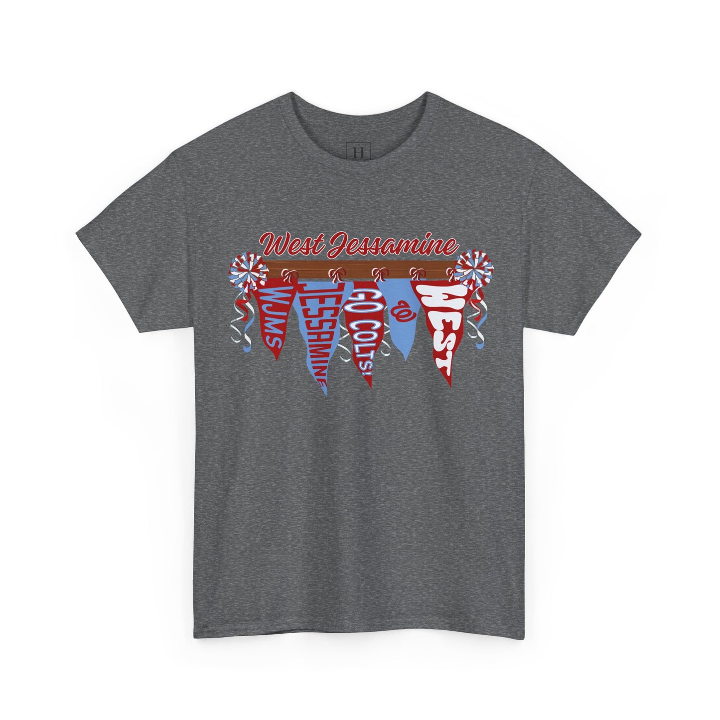 WJMS : West Jessamine Pennant Flags - Unisex Shirt