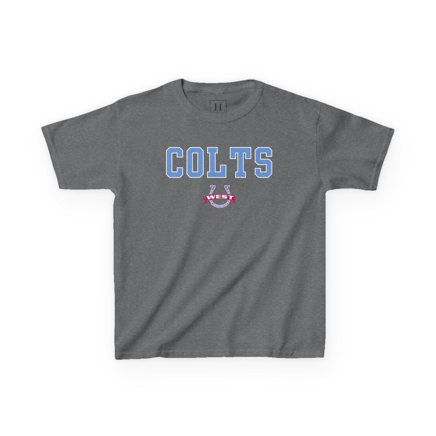 YOUTH --- COLTS - West Horseshoe Logo - Unisex Shirt