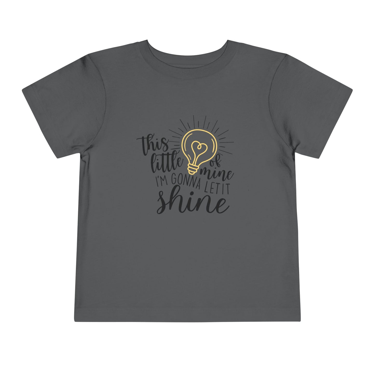 Toddler This Little Light Of Mine Christian Heavy Cotton Tee