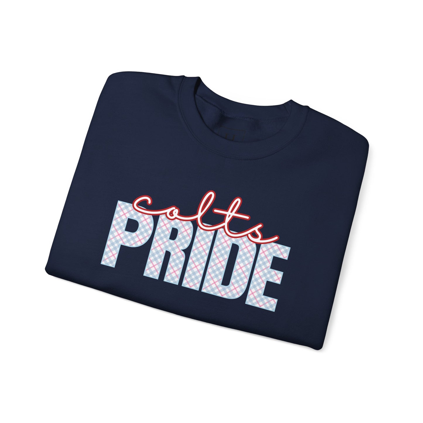 Colts Plaid Pride Sweater